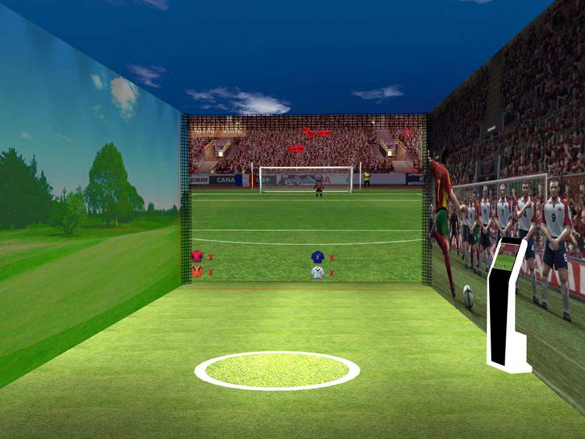 开州环幕影院虚拟足球